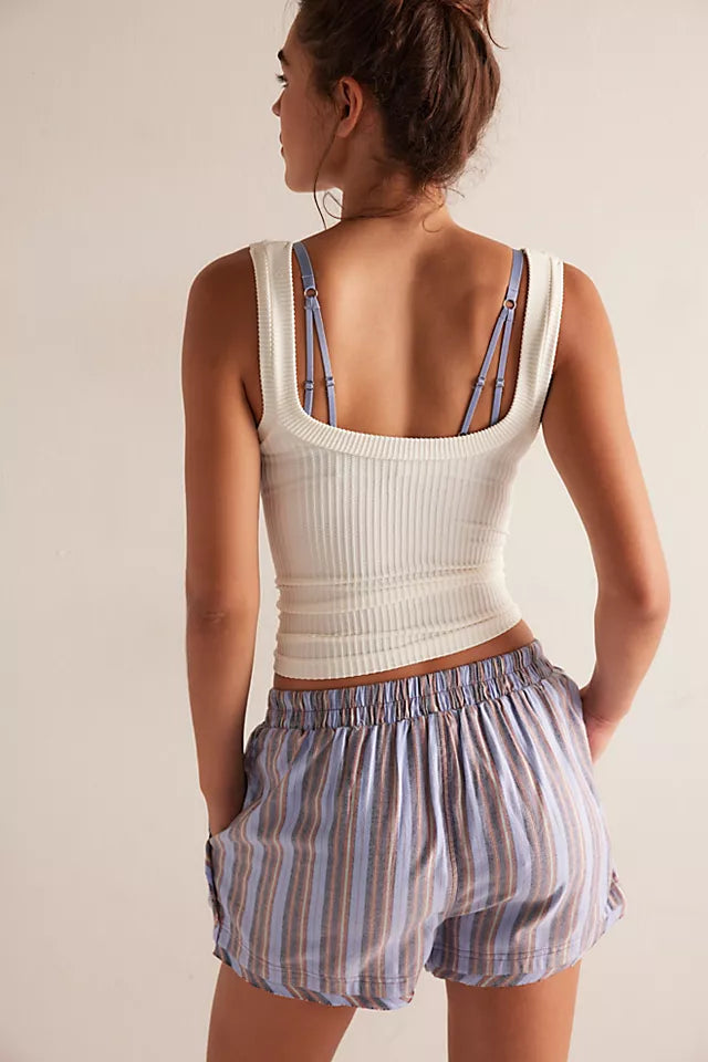 We The Free Day to Day Flannel Boxers Blue Combo