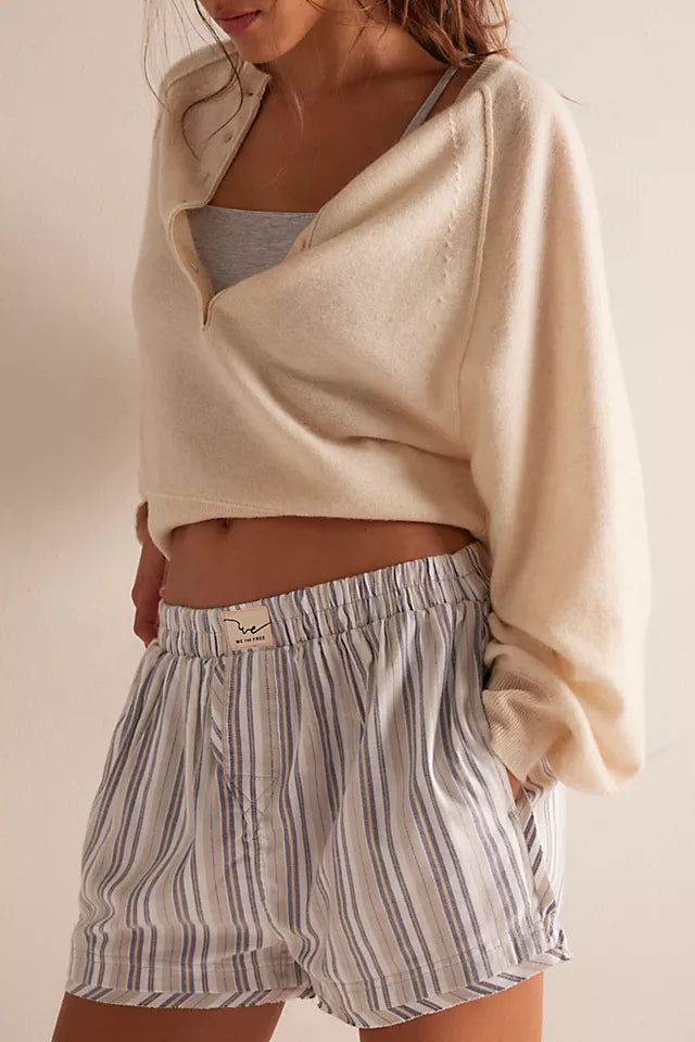 We The Free Day to Day Flannel Boxers Grey Combo