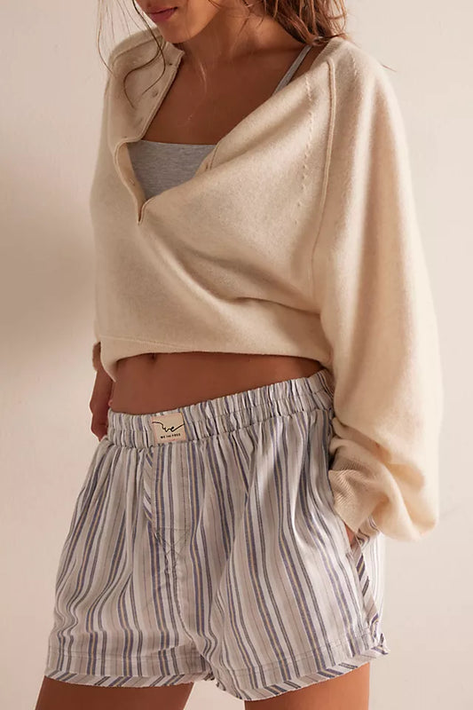 We The Free Day to Day Flannel Boxers Grey Combo