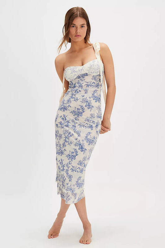 Free People Toile Tea Cup Got Glam Slip