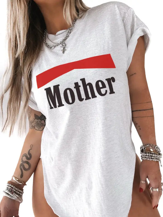 Vintage Mother Side Slit Tee