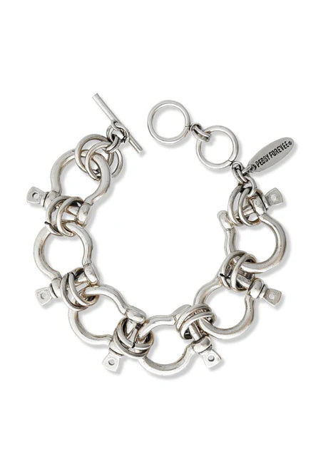 LINK STATEMENT BRACELET SILVER