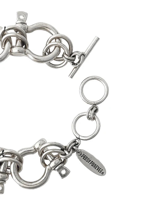 LINK STATEMENT BRACELET SILVER