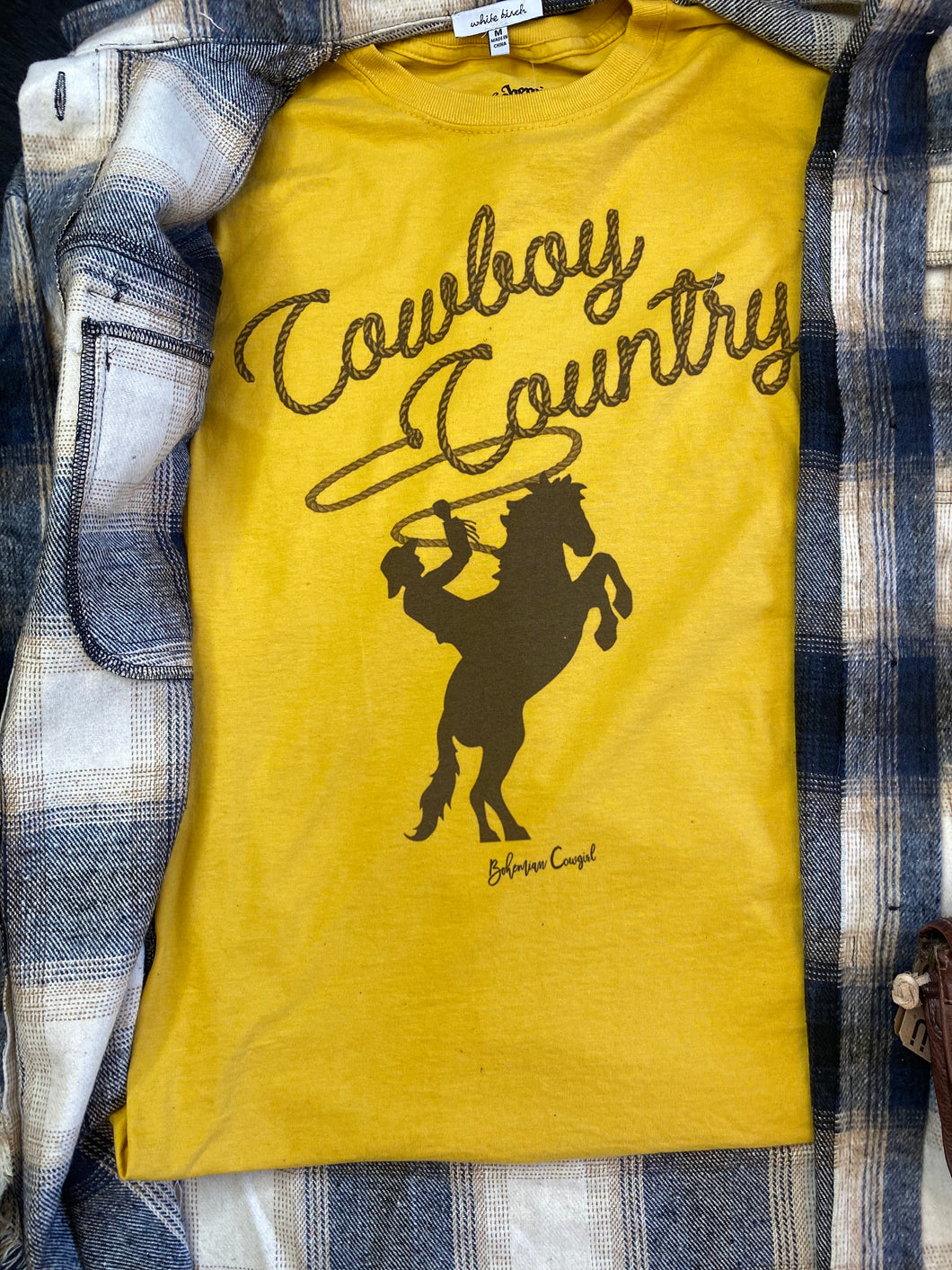Cowboy Country  graphic tee