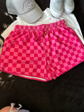 Load image into Gallery viewer, Checked Out Checkered Drawstring Everyday Shorts
